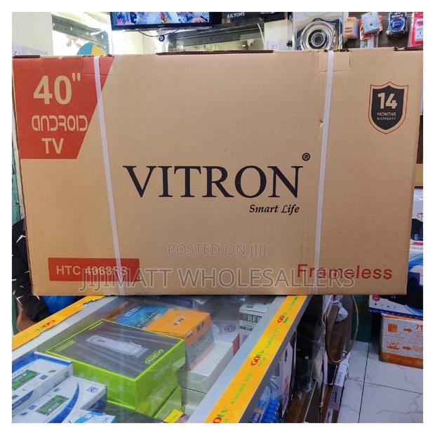 Vitron 40inch Frameless Smart Android Tv - thumbnail 2