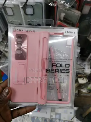 Samsung Galaxy Z Fold 3 Case With Pen Holder Front Screen P