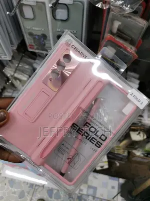Samsung Galaxy Z Fold 3 Case With Pen Holder Front Screen P
