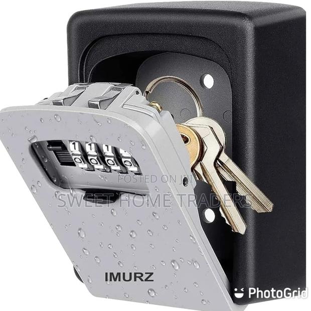 Key Lock Box, Combination Lockbox With Code, - main view