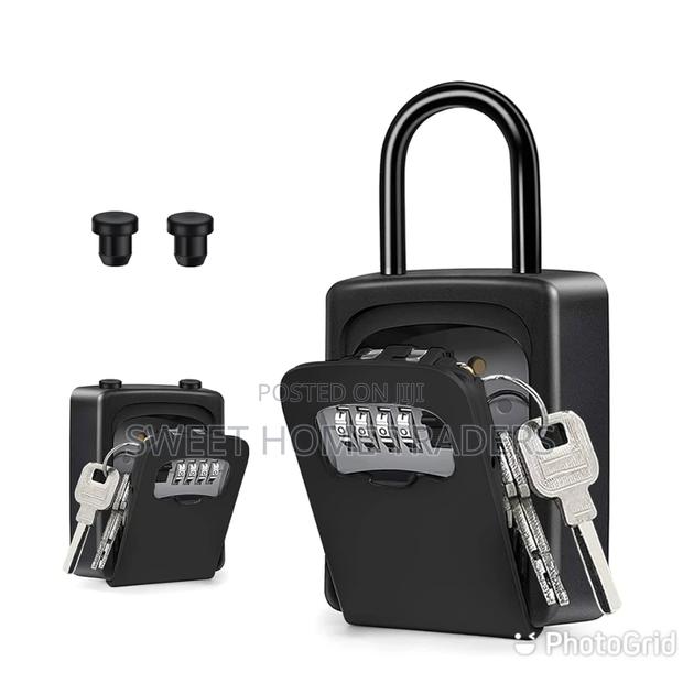 Key Lock Box, Combination Lockbox With Code,