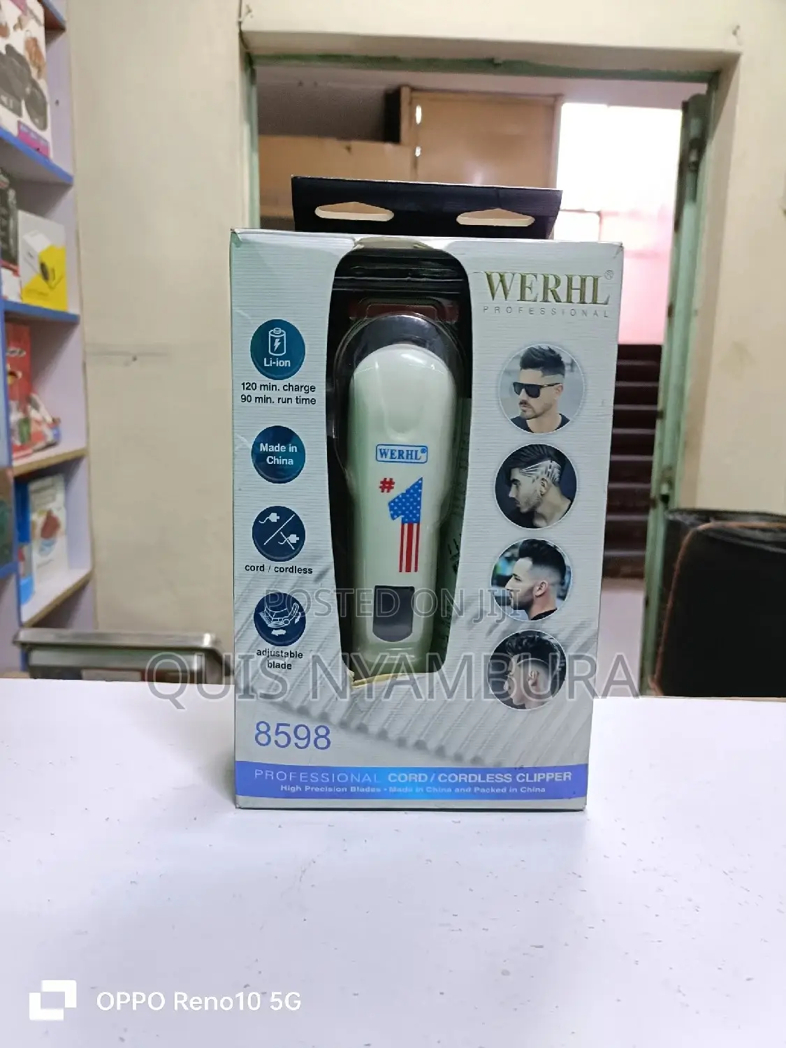 Cordless Hair Clipper .