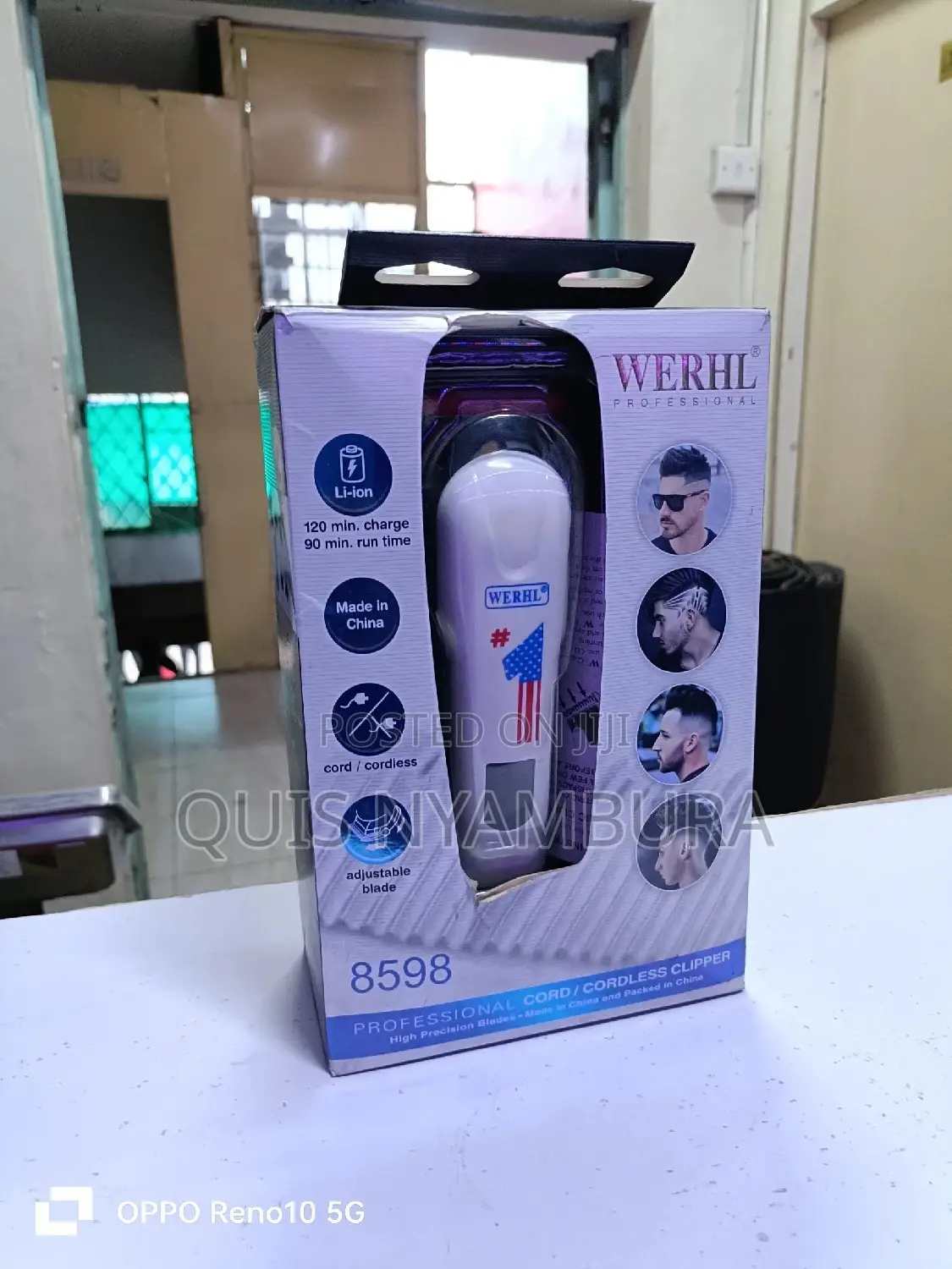 Cordless Hair Clipper .