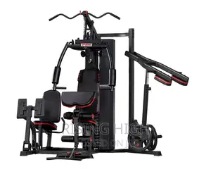 Multipurpose Multigym With Leg Press and Hack Squat.