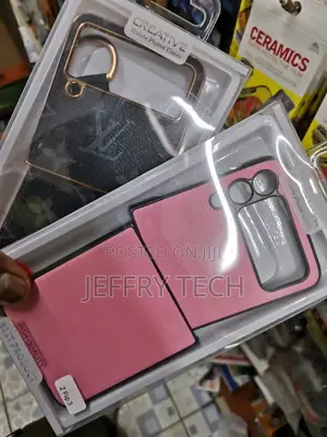 Pink Galaxy Z Flip 3 Carbon Fibre