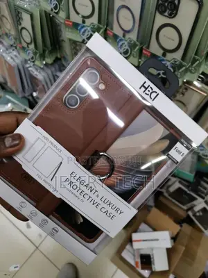 Ring Leather Case Samsung Z Fold 5