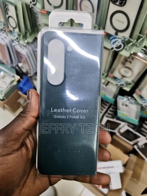Leather Protective Case for Samsung Galaxy Z Fold 5 (2023)
