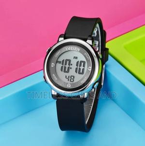 Ohsen 1605 Black 50m Waterproof Digital Watch