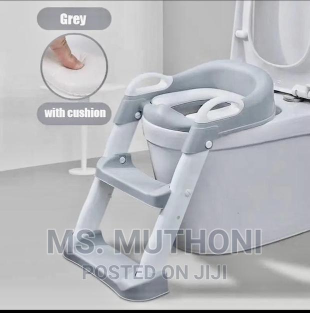 *Kids Toilet Trainer Seat With _Sponge - thumbnail 4