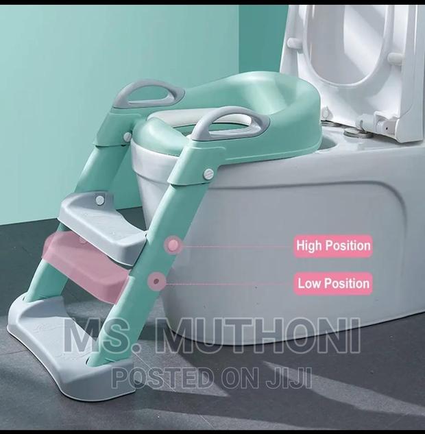 *Kids Toilet Trainer Seat With _Sponge - thumbnail 5