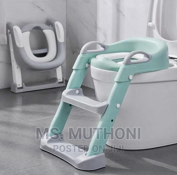 *Kids Toilet Trainer Seat With _Sponge - thumbnail 3