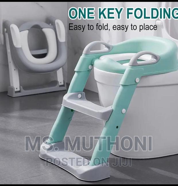 *Kids Toilet Trainer Seat With _Sponge - thumbnail 6