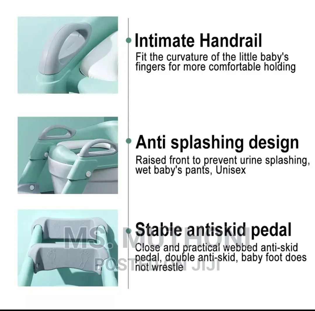 *Kids Toilet Trainer Seat With _Sponge