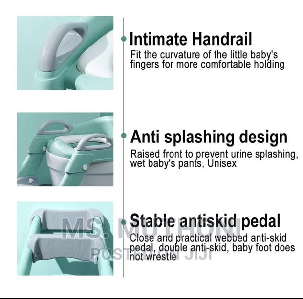 *Kids Toilet Trainer Seat With _Sponge - thumbnail 11