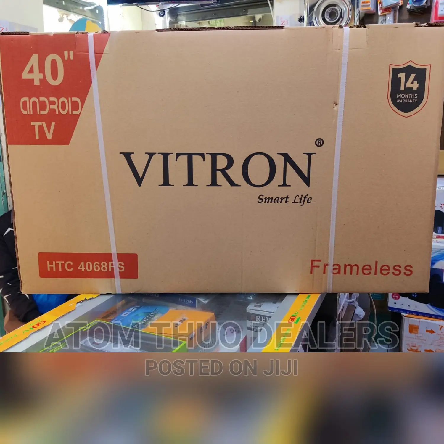 Vitron 40 Inches Flameless Smart Android Tv/ Television