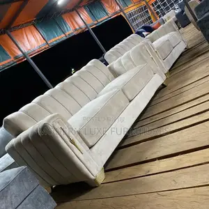 Cream 5 Seater Sofa