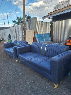 Dark Grey 5 Seater Sofa