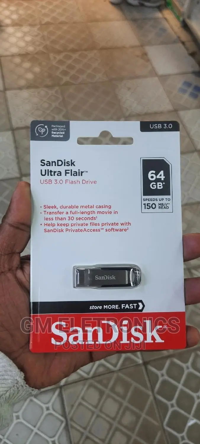 New Usb 3.0 Flash Drive 64gb. [Sandisk]