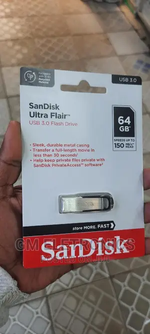 New Usb 3.0 Flash Drive 64gb. [Sandisk]