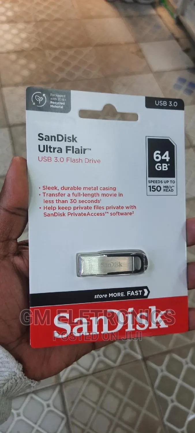 New Usb 3.0 Flash Drive 64gb. [Sandisk]