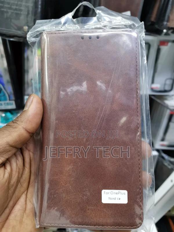 Oneplus Nord CE (5G) Flip Cover | Leather Finish | Inside Po - main view