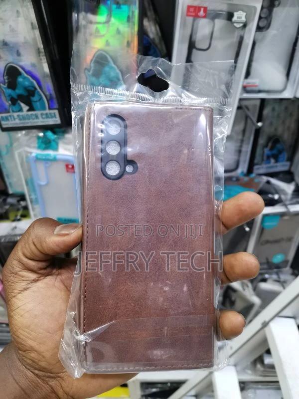 Oneplus Nord CE (5G) Flip Cover | Leather Finish | Inside Po - thumbnail 3