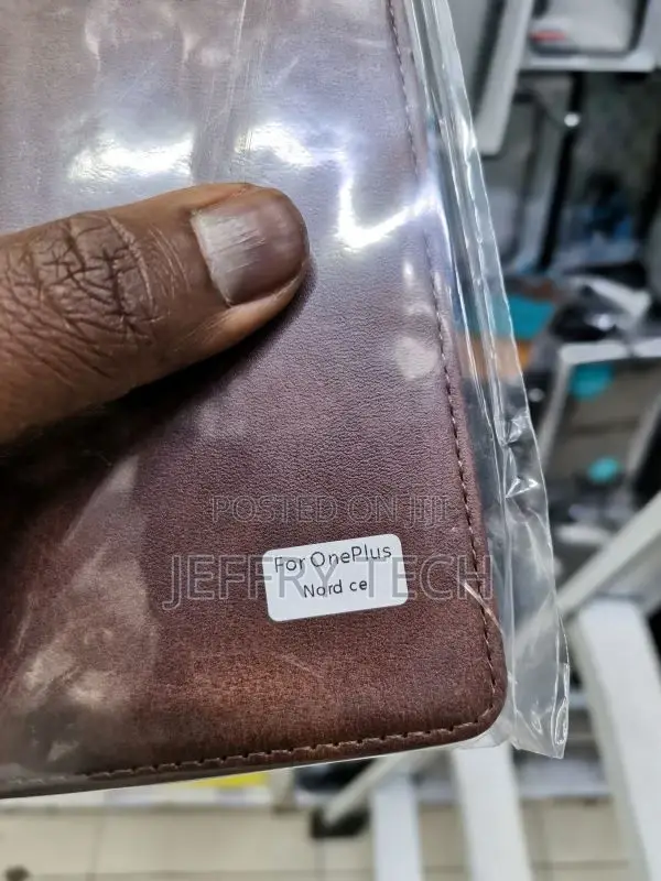 Oneplus Nord CE (5G) Flip Cover | Leather Finish | Inside Po