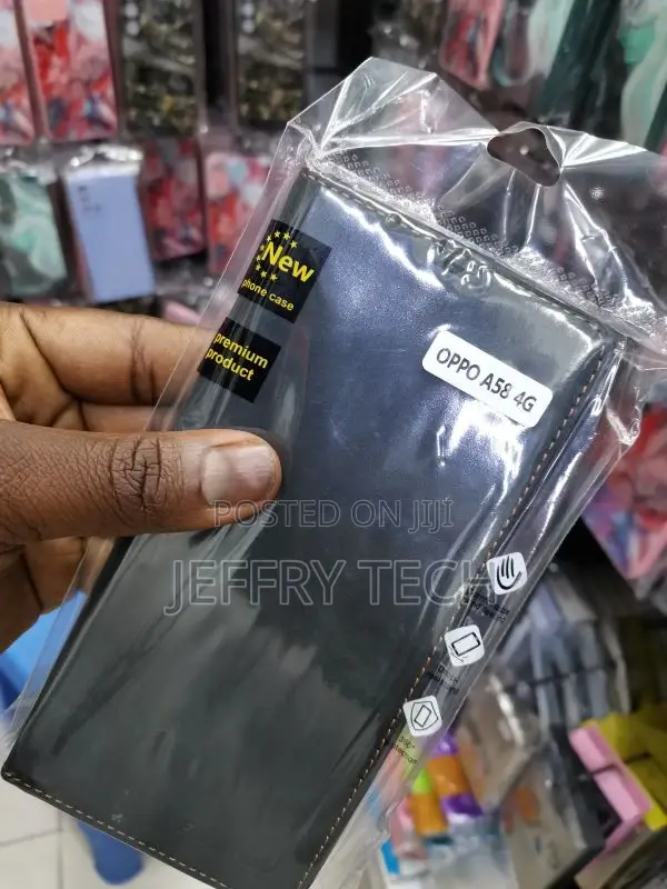 Case OPPO A58 5G / A78 5G Wallet With a Flip Leatherette Hol
