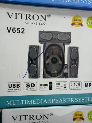 Subwoofer//Brand New Vitron V652 Woofer With 3speakers