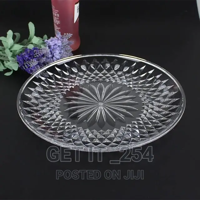 Acrylic Round Tray 12 Acrylic Round Tray 14"