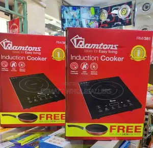 Ramtons Single Induction Cooker With Free Pan Available