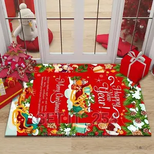 2023 Santa Claus Outdoor Front Door Decorative Mat