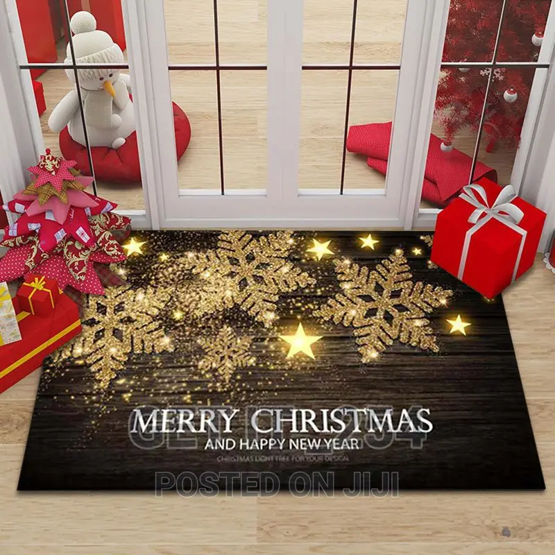 2023 Santa Claus Outdoor Front Door Decorative Mat