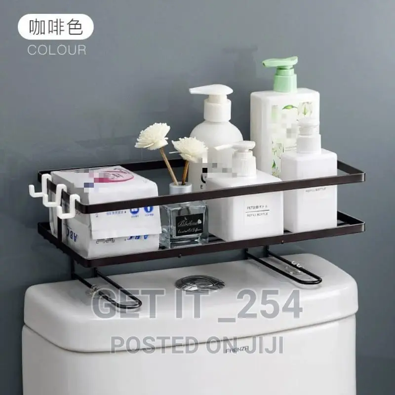 *Bathroom Above the Toilet Rack Wall Mounted Multi-Function