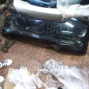 Toyota Vitz 2012 Rear Bumper Black