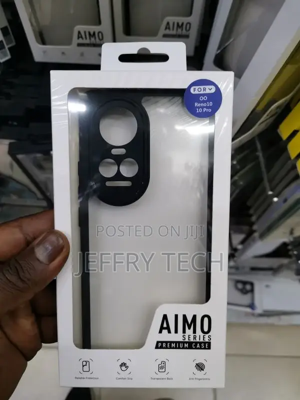 Fingerprint Protection Case for Forppo Reno 10 Pro, Shockpro