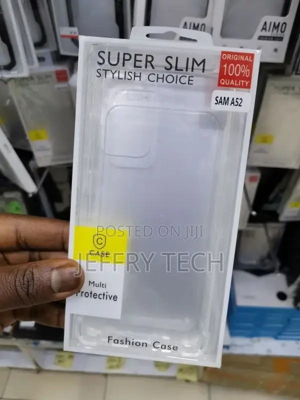 Samsung Galaxy A52 4G / 5G / A52S Clear Silicone Case Soft T