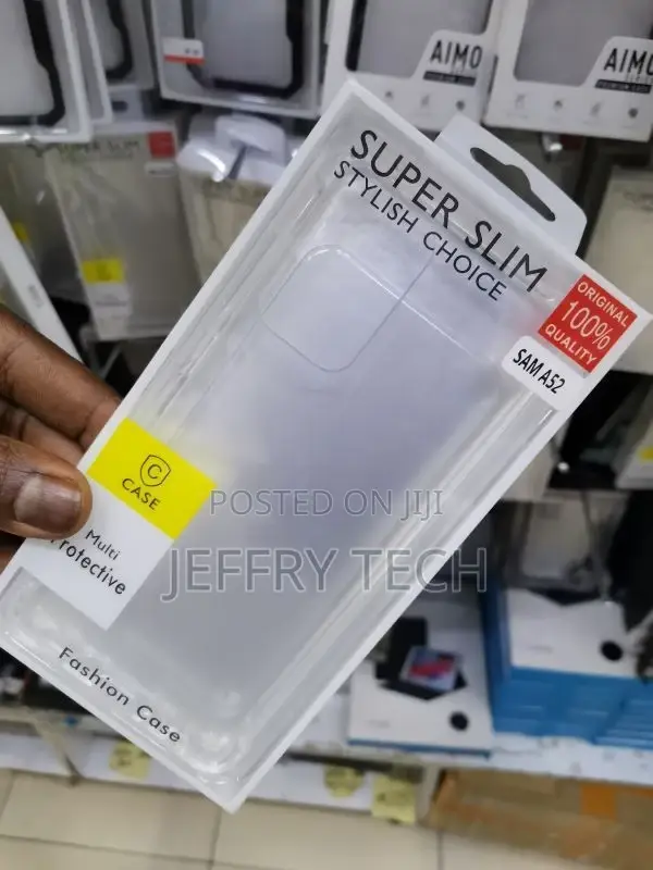Samsung Galaxy A52 4G / 5G / A52S Clear Silicone Case Soft T