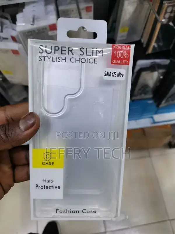 Clear Samsung Galaxy S23 Ultra Case (2023) Anti-Yellowing