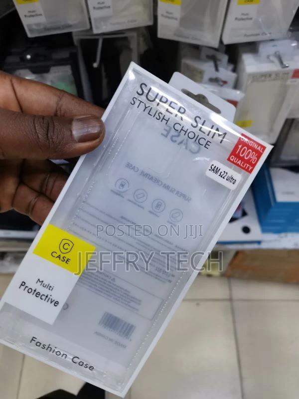 Clear Gel Case for Samsung Galaxy S22 Ultra - thumbnail 2