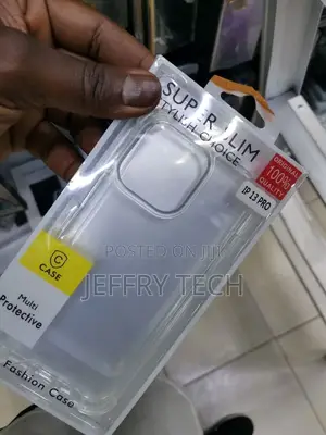 Clear Case Compatible With iPhone 13 Pro Case, Crystal-Clear