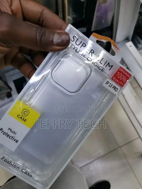 Clear Case Compatible With iPhone 13 Pro Case, Crystal-Clear