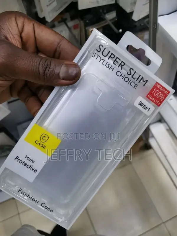 Samsung Galaxy (Note) 9 Clear Gel Case Reinforced Corner