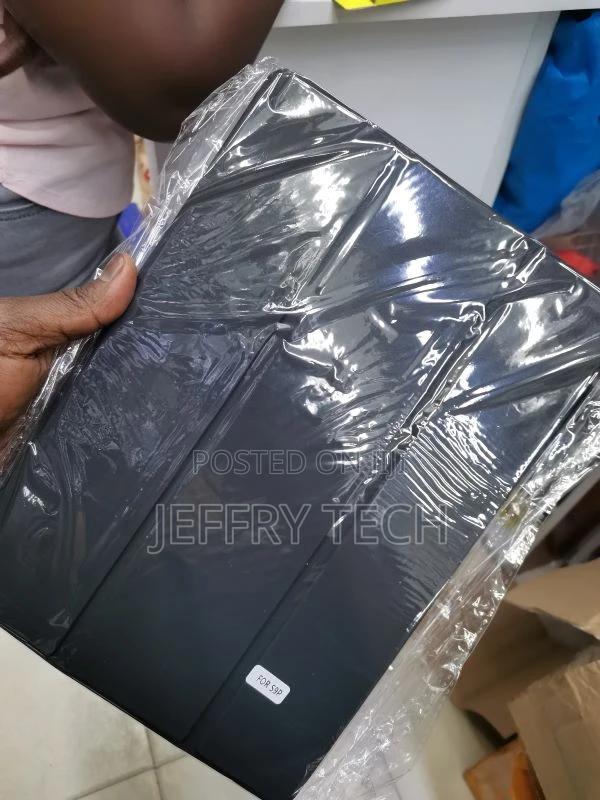 Samsung Tab S9 Plus Case 12.4" Trifold Magnetic Leather Stan - thumbnail 3