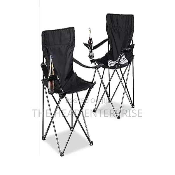Oversized XL Padded Camping Chair, Portable, Folding, Large