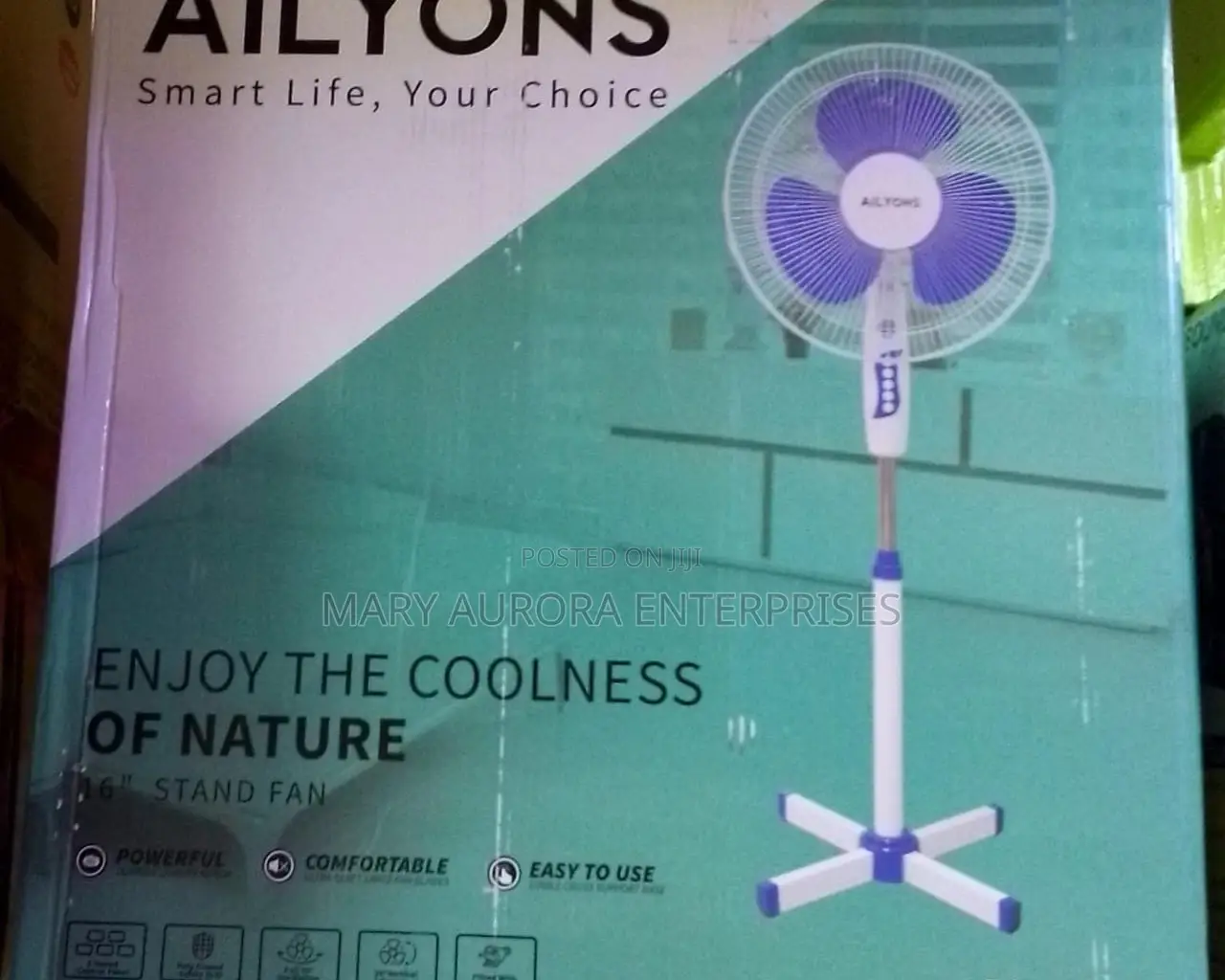 16" Stand Fan/Ailyons