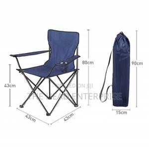 Fully Padded Camping Chair With Lumbar Support, Heavy Duty - thumbnail 2