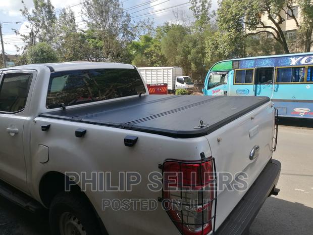 Foldable Hard Tri-Fold Boot Cover for Ford Ranger Double Cab