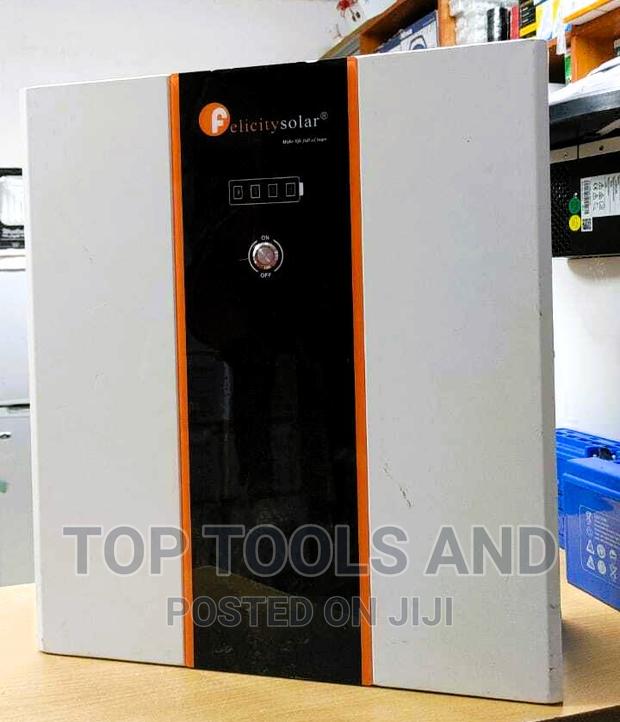 Felicity Lithium-Ion 5kwh 24v 200ah Solar Backup Battery.