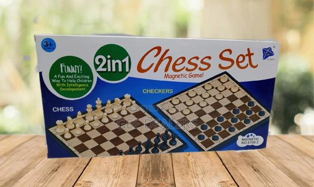 2 in 1 Magnetic Chess Board Game - main view